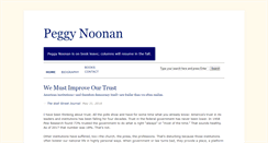 Desktop Screenshot of peggynoonan.com